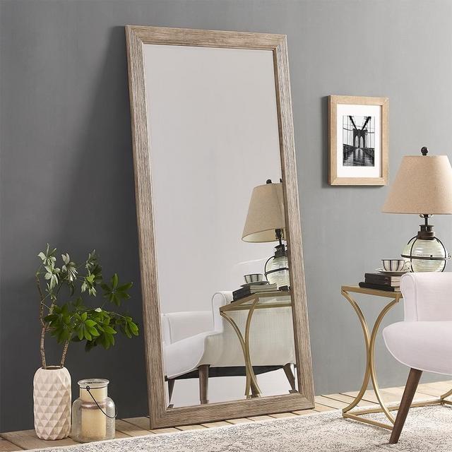 Naomi Home Rustic Mirror Natural/66 x 32"