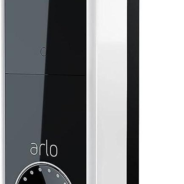 Arlo Essential Wire-Free Video Doorbell - HD Video, 180° View, Night Vision, 2 Way Audio, Direct to Wi-Fi No Hub Needed, Wire Free or Wired, White - AVD2001 RENEWED