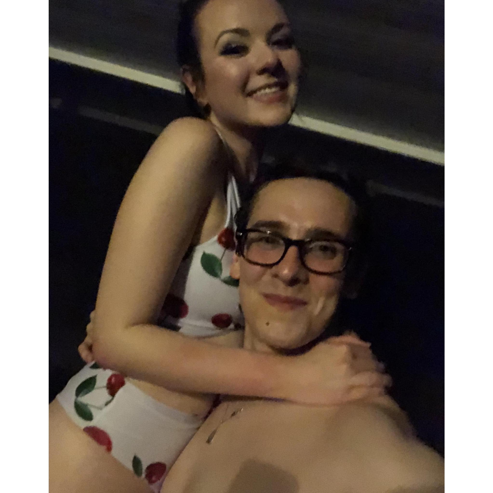 Hot tub/ Firepit night