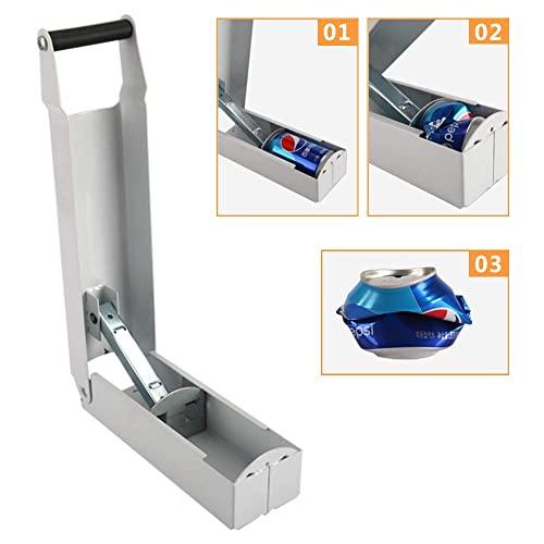 Super Leader Aluminum Can Compactor,can crusher,16 oz Metal Can Crusher/Smasher, Crushes Soda Cans,Heavy Duty Metal Wall Mounted Soda Smasher – Eco-Friendly Recycling Tool