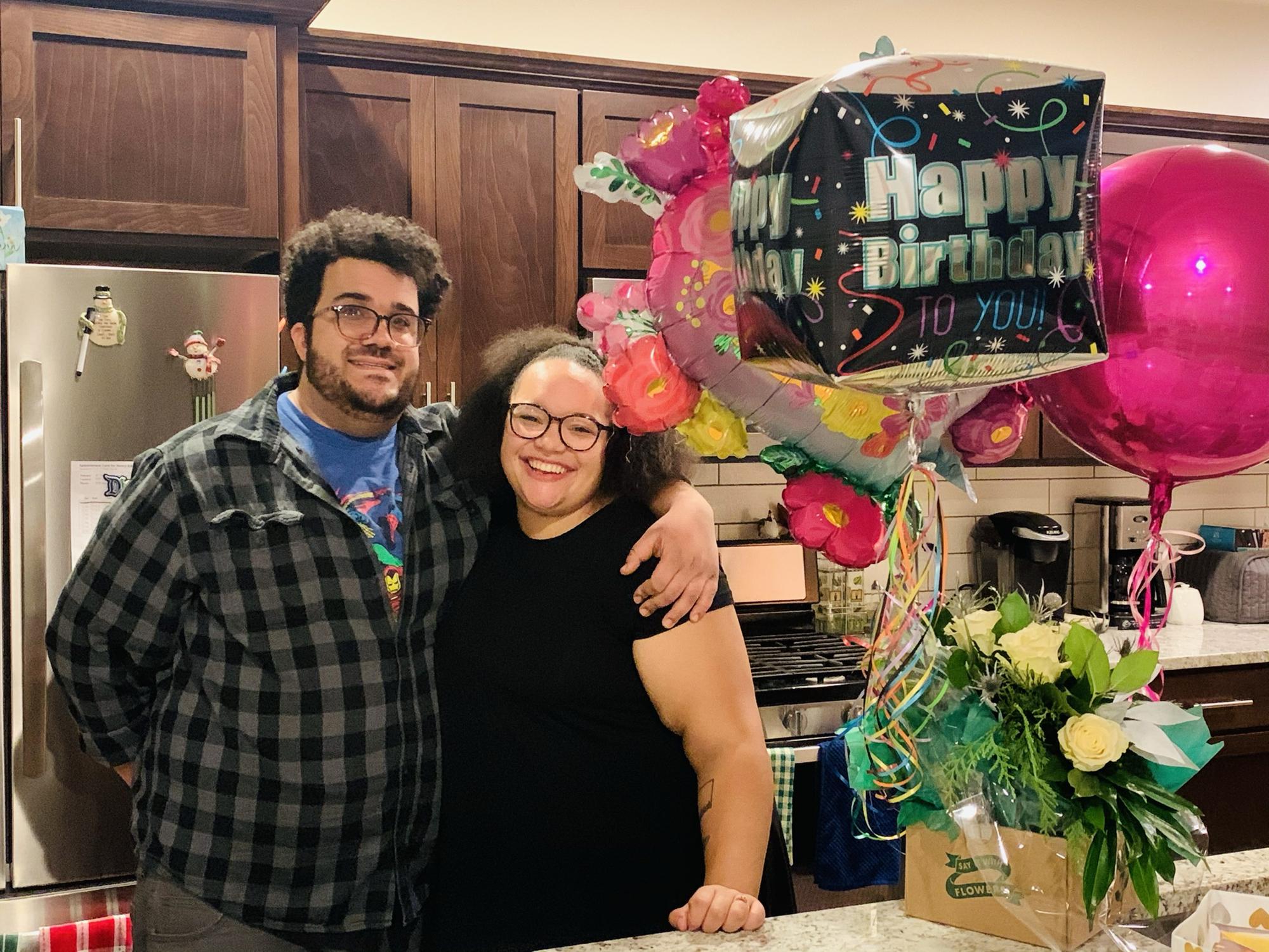 Daymon and the Mozee’s threw a surprise birthday party for Erika and even invited some of her best friends!!!! Sooo sweet