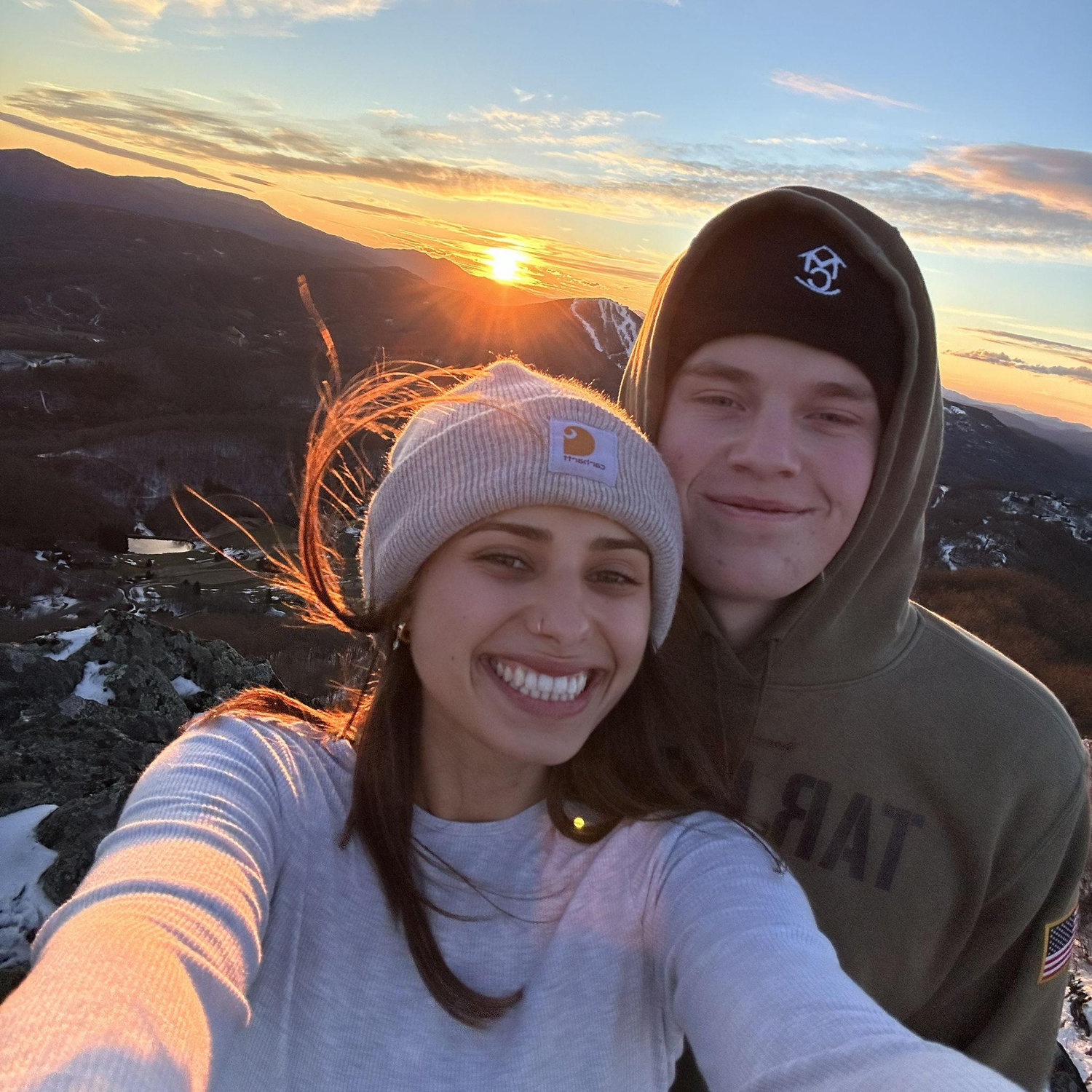 One of many hikes!