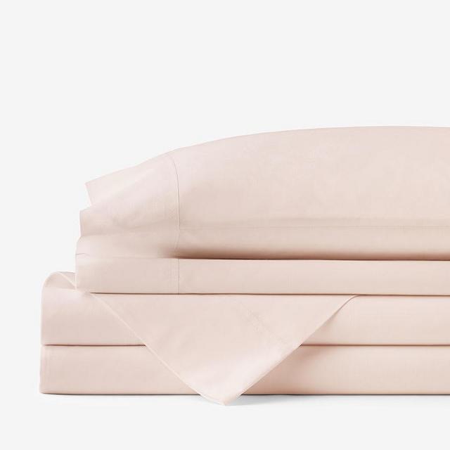 Company Cotton™ Percale Sheet Set - Peach Nectar (Queen)