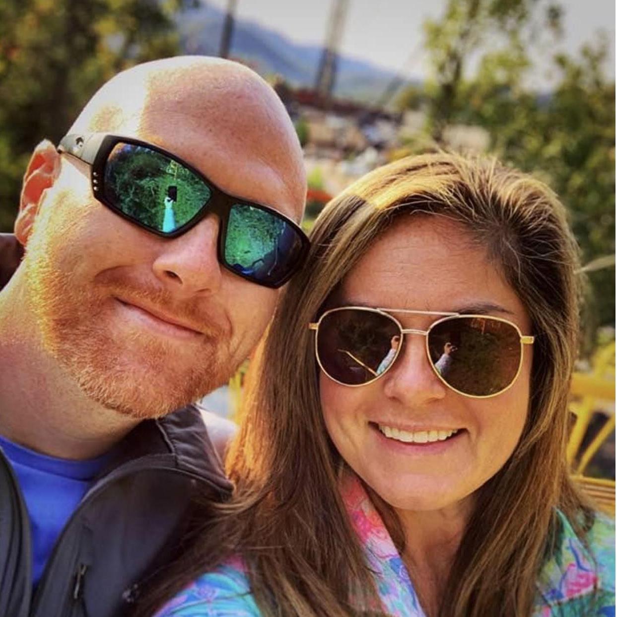 This was on the chair lift ride up the mountain...little did I know that on the ride down the mountain I would be engaged with a diamond on my left had and my fiancé sitting beside me