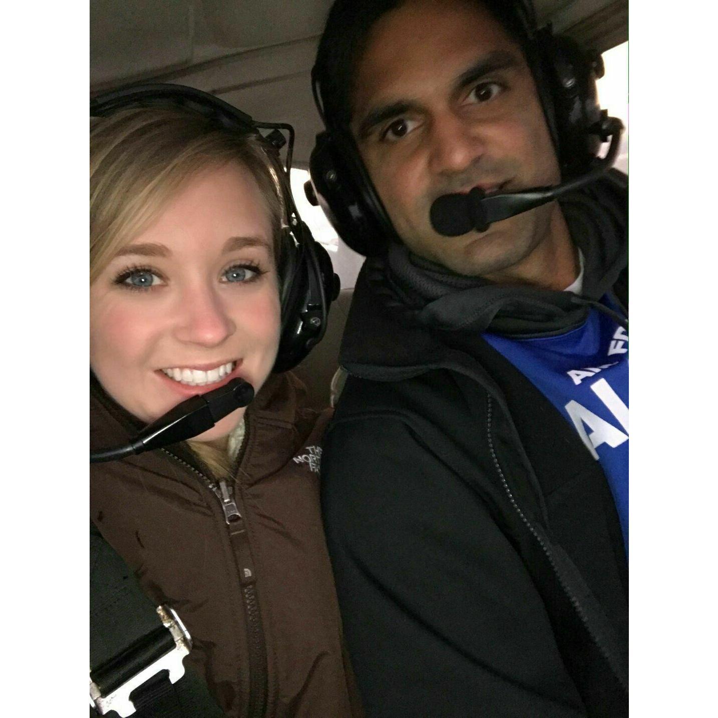 Sarah building her trust with Ali as he flies them around Oklahoma...they survived