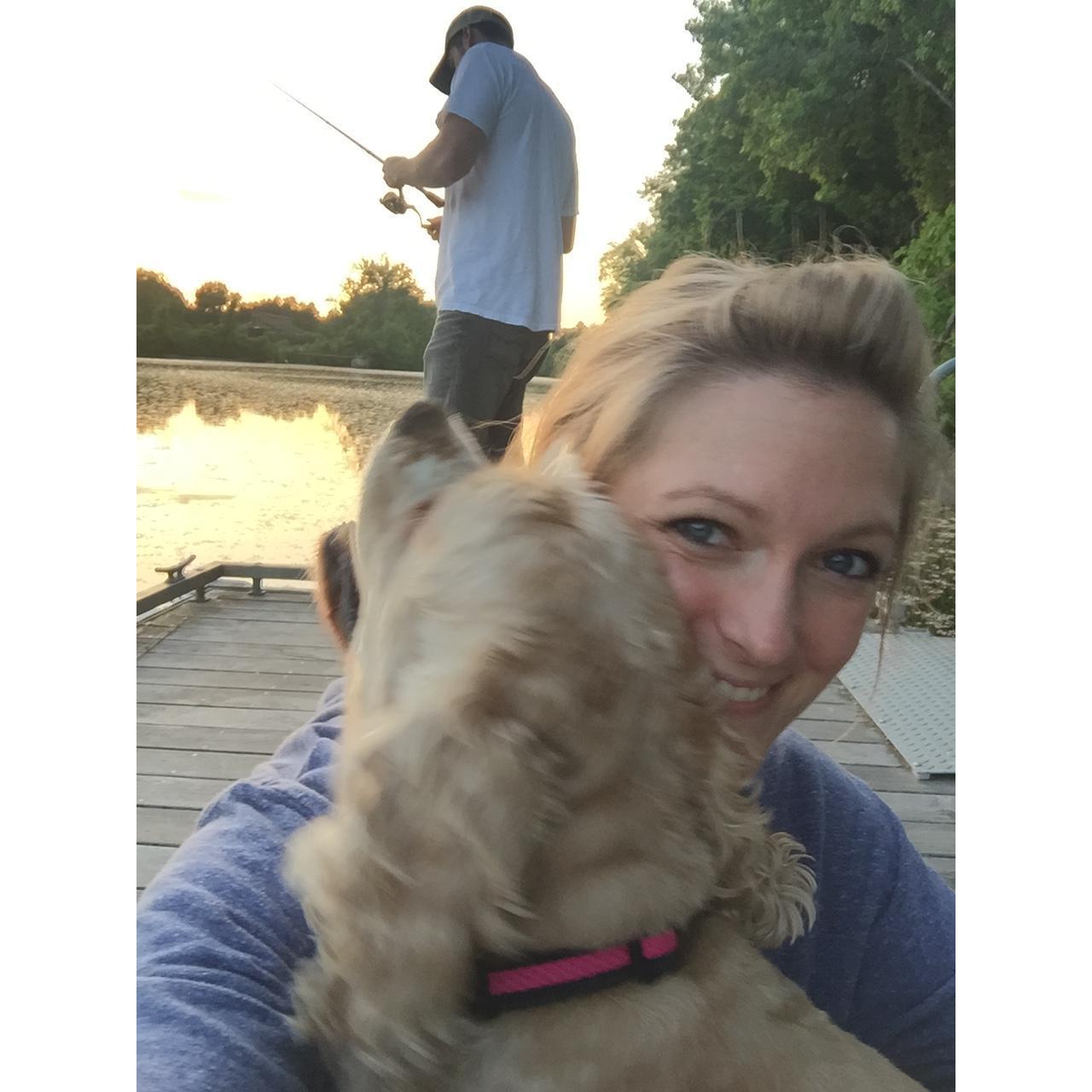 Fishing on the Hudson!