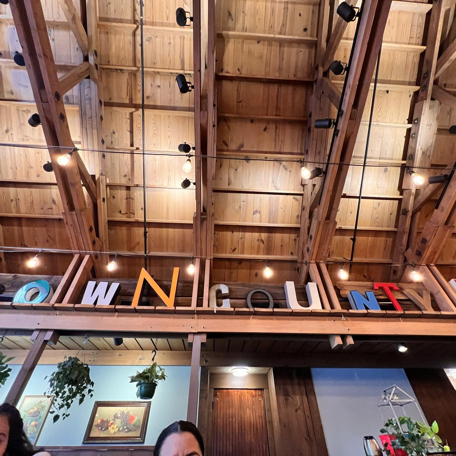 Started our day getting breakfast at The Brown County Inn.