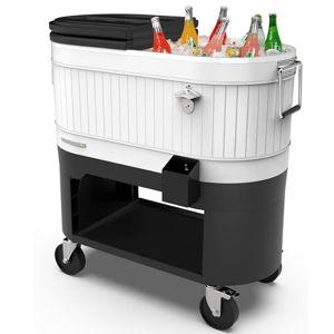 Permasteel 120-Qt Rolling Ice Chest