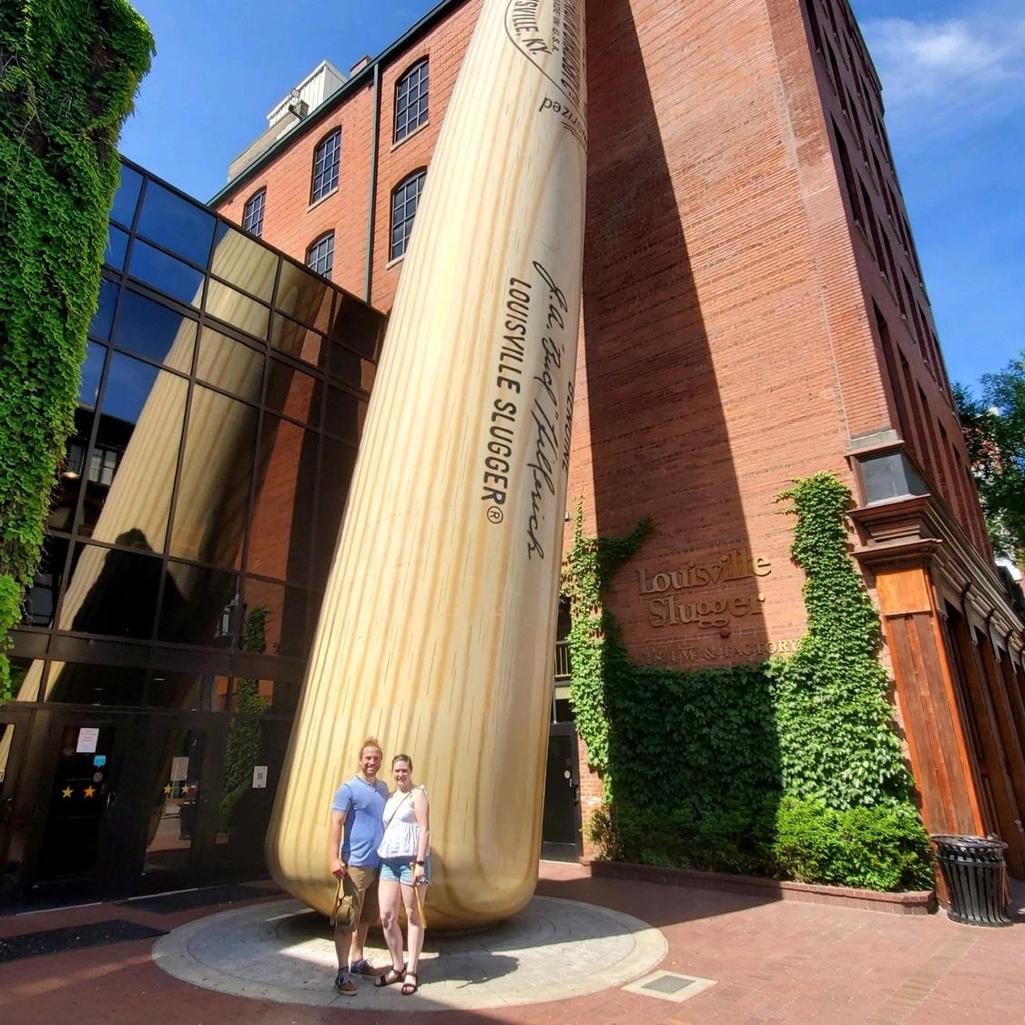 Louisville 2021- In front of the world’s largest baseball bat