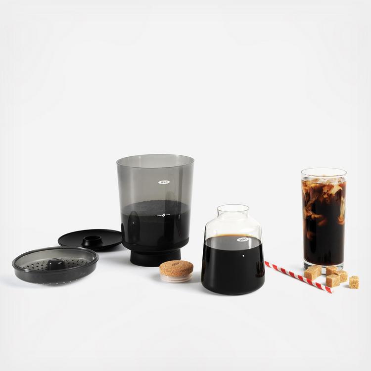 New* OXO Good Grips Borosilicate Glass Dishwasher Safe Cold Brew COFFEE  MAKER