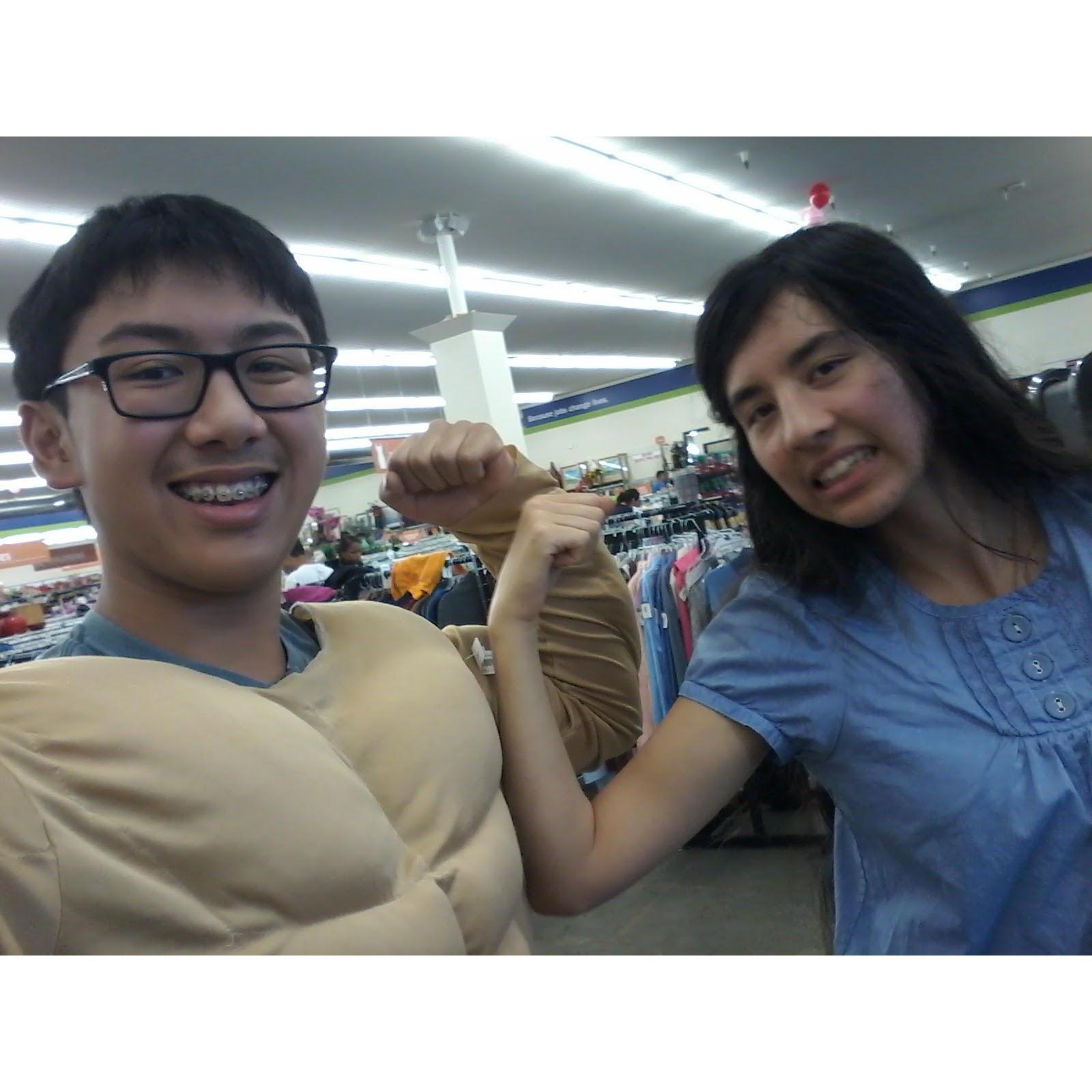 Thrift shopping