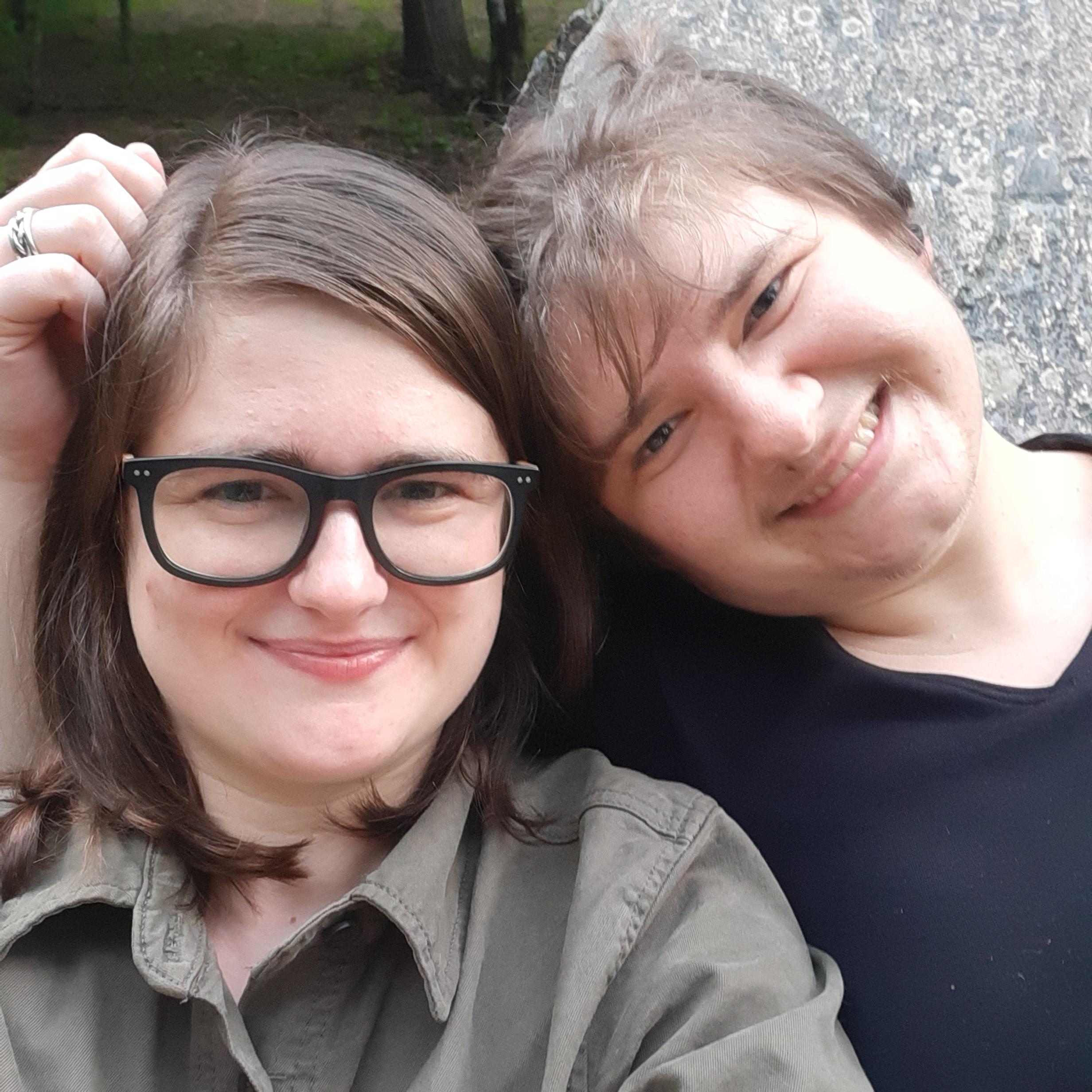 We proposed to each other at Elephant Rock at the Botanical Gardens.