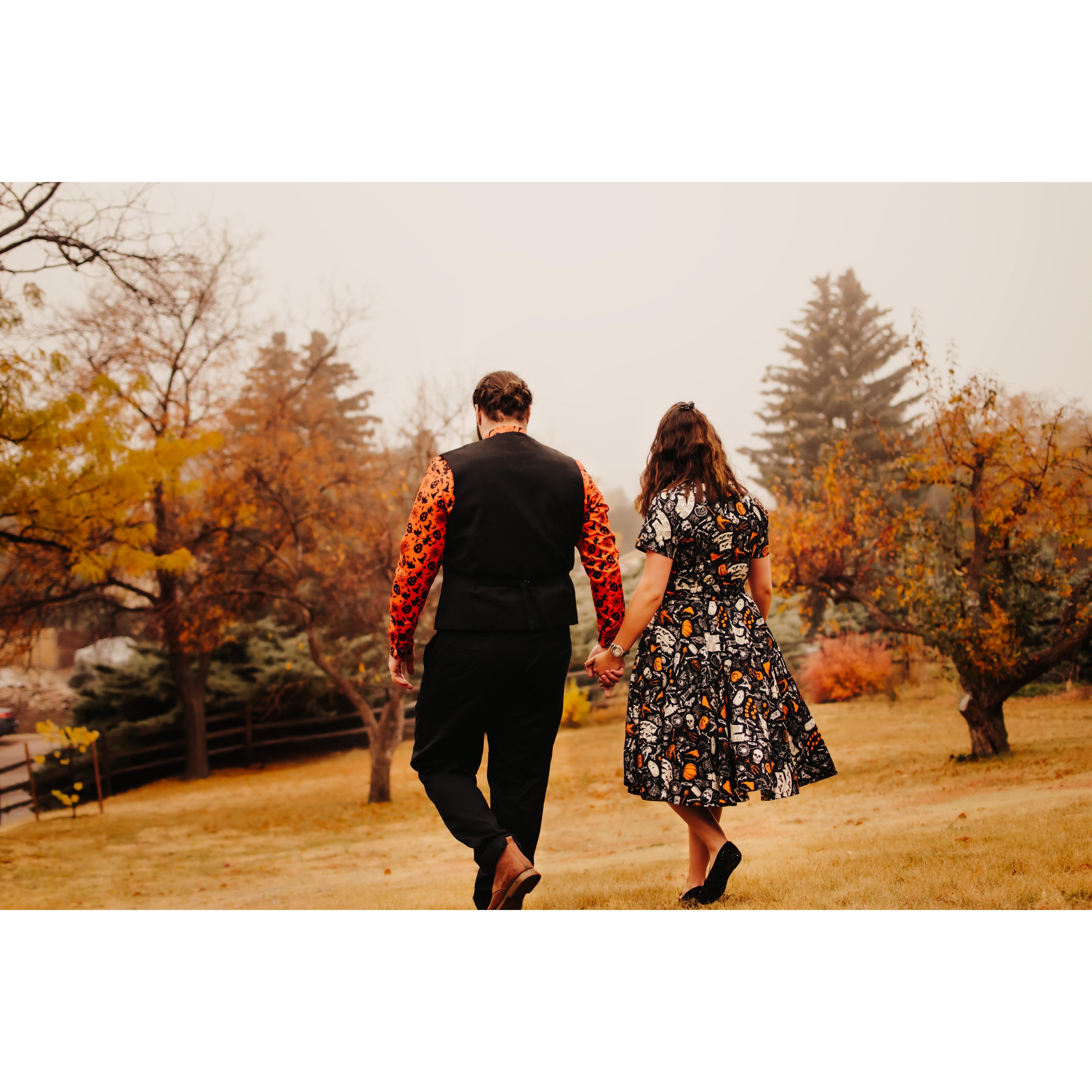 October 2021 - Our Third Anniversary, and also the day of our wedding!