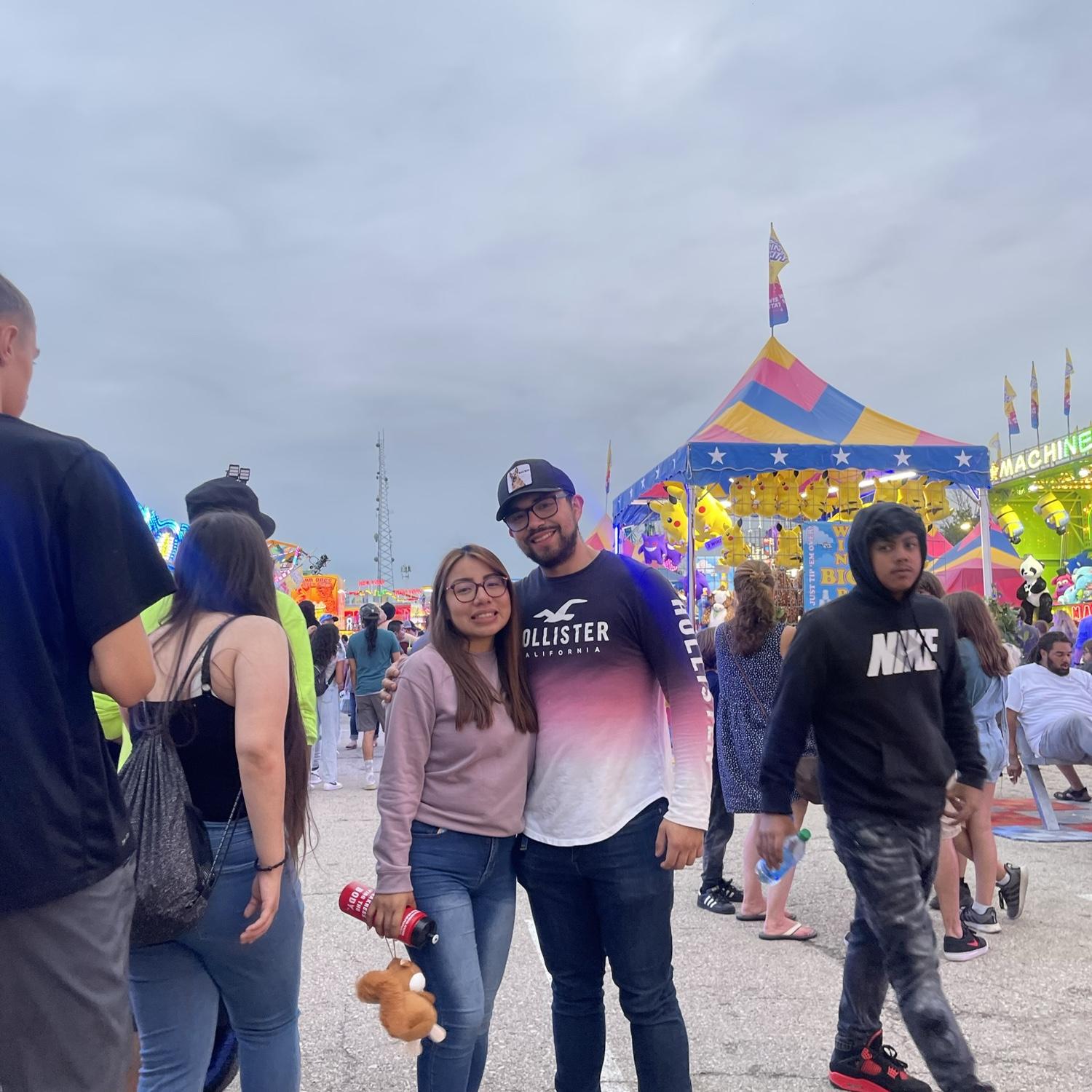 Our first time going to State Fair together!