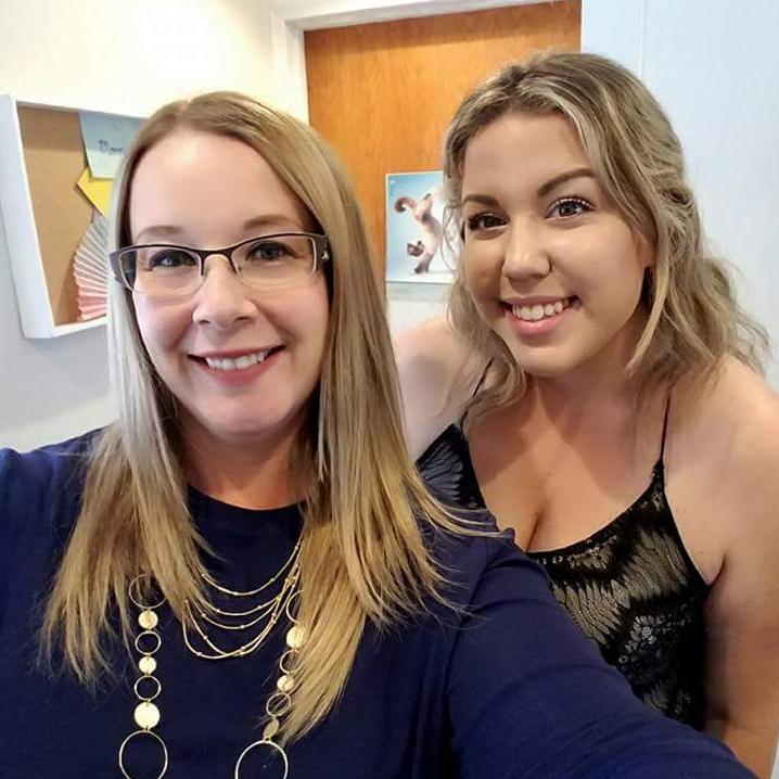 My Girls!!!  Jennifer & Alexa