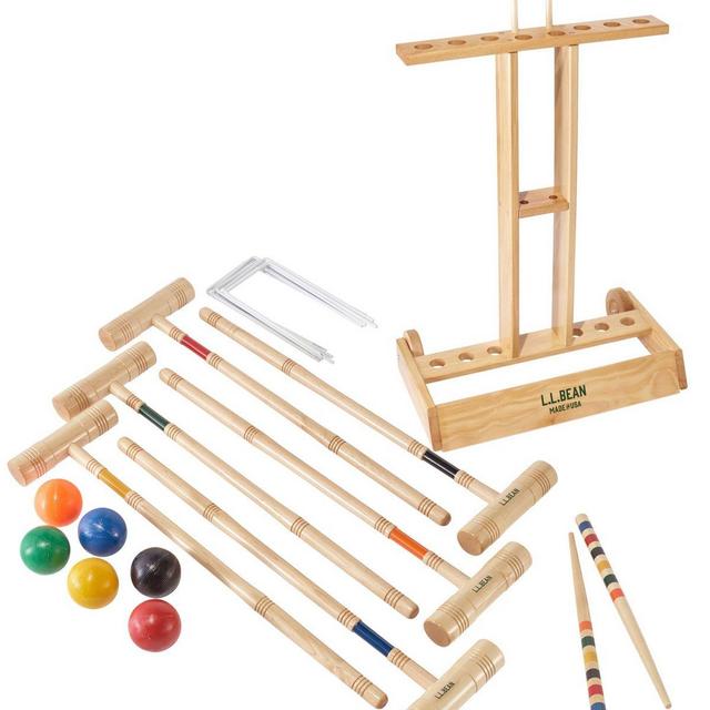 Maine Coast Croquet Set with Stand