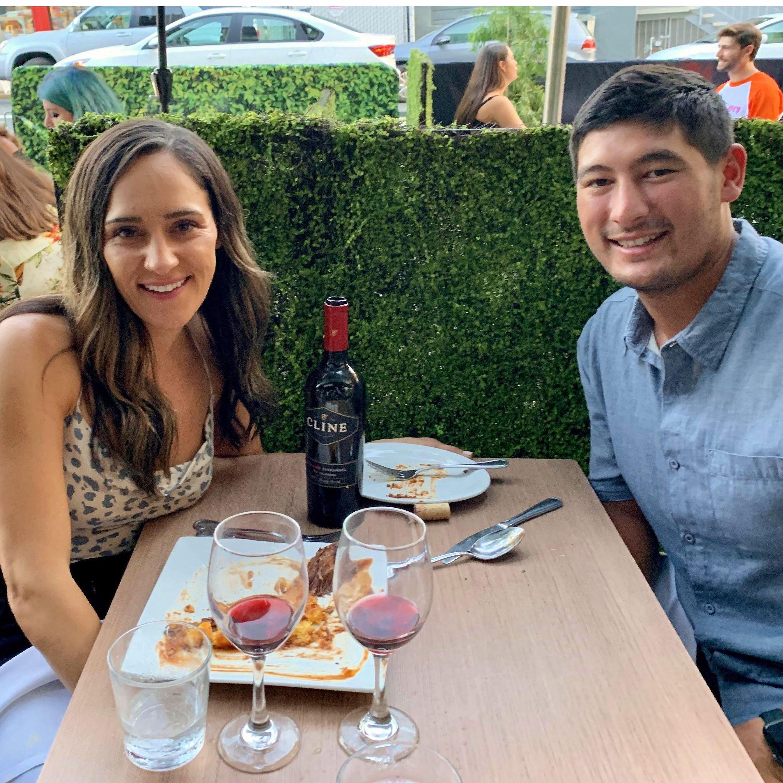 1 year anniversary in San Diego!