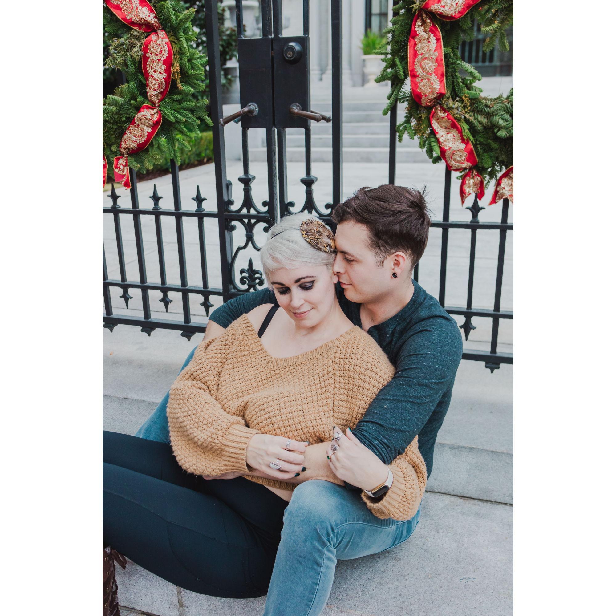 Engagement photos in Savannah, GA