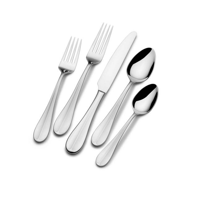 Nevaeh by Fitz and Floyd Grand 45-Piece Flatware Set