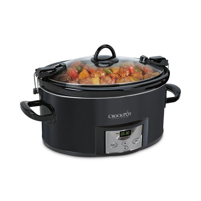Crock-Pot® 7-Quart Cook & Carry Oval Slow Cooker