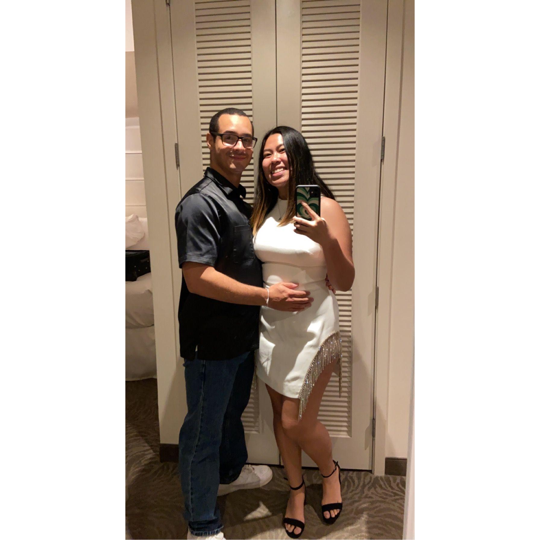 Celebrating our first anniversary.