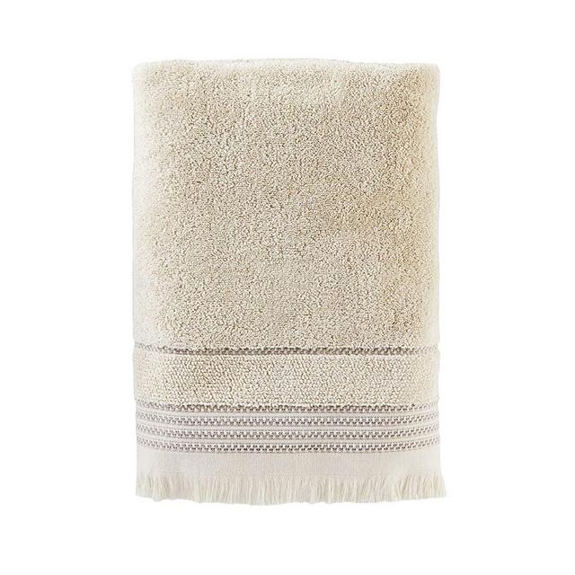 SKL HOME by Saturday Knight Ltd. U1226700805103 Jude Fringe bath towel, Taupe