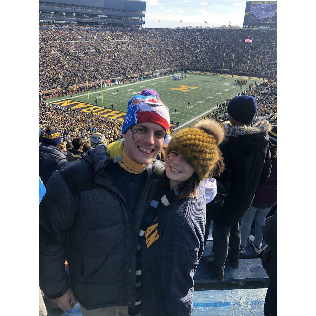 Go blue!