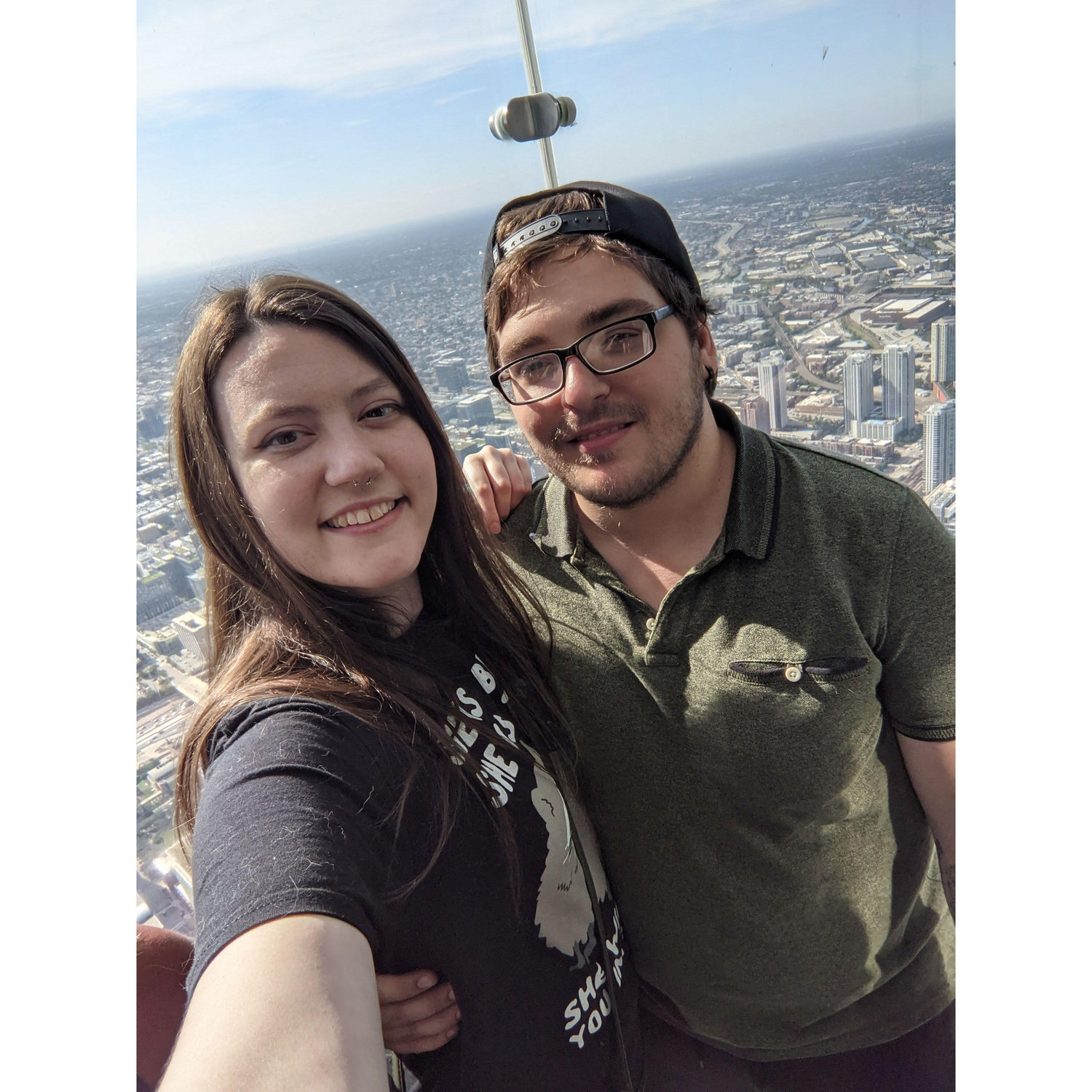 The top of the Willis Tower