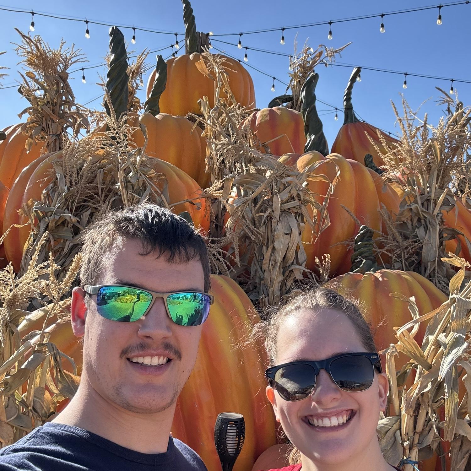 A pumpkin patch we went to in Salt Lake City in 2024.