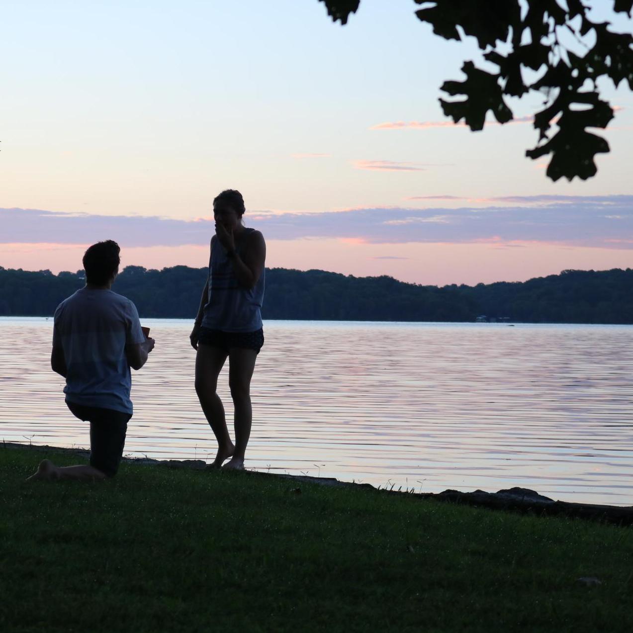Sunrise proposal! [September 2, 2018, Nashville TN]