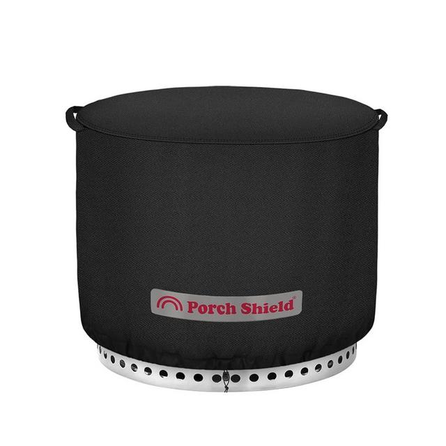 Porch Shield Fade Resistant Solo Stove Yukon Cover - Waterproof Patio Fire Pit Cover Round 28 inch Fits for Small Firepit Solo Stove Yukon