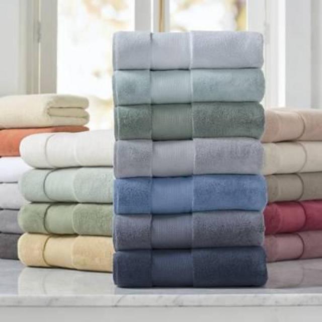 Resort Cotton Bath Towels- Mediterranean Blue