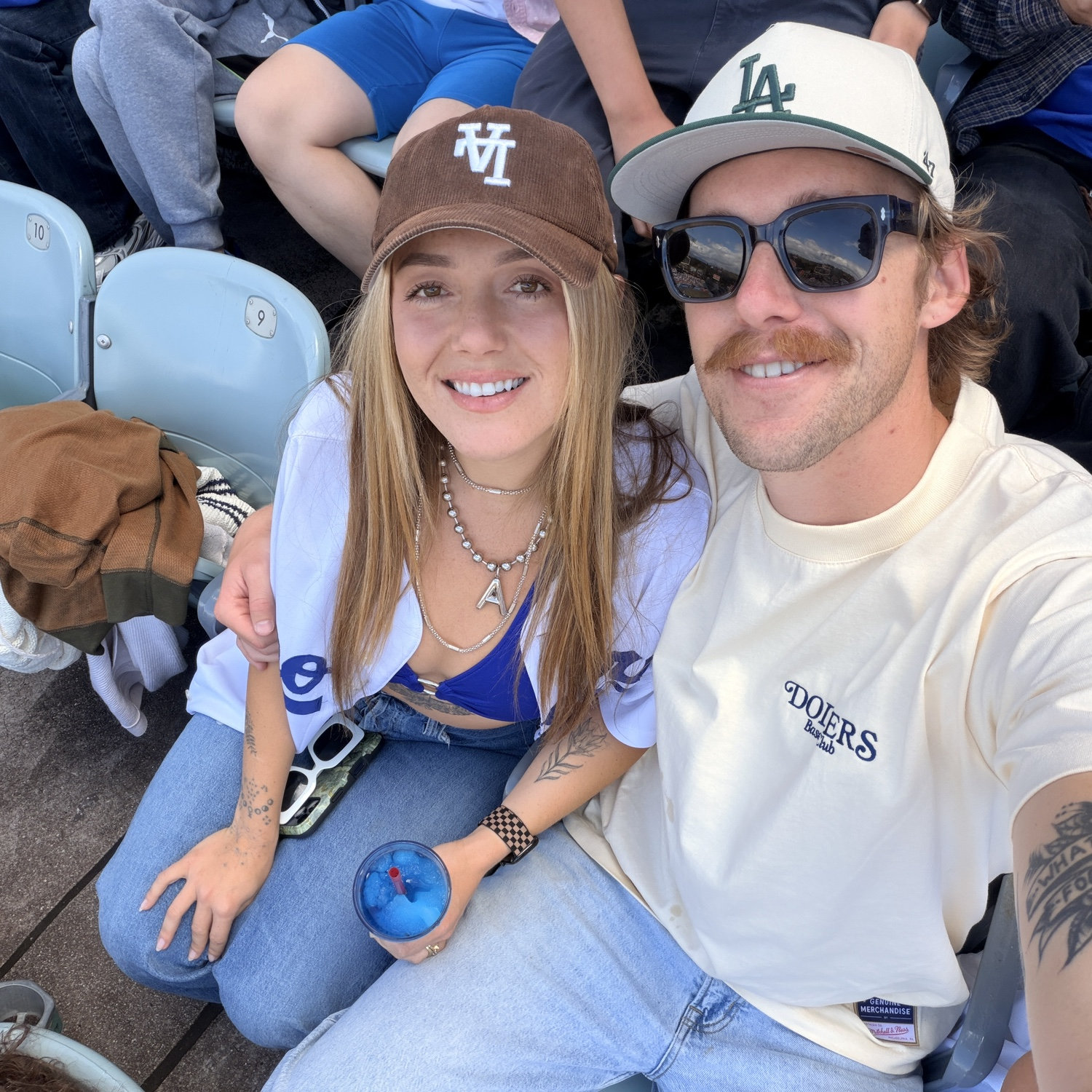 Our 1st dodgers game