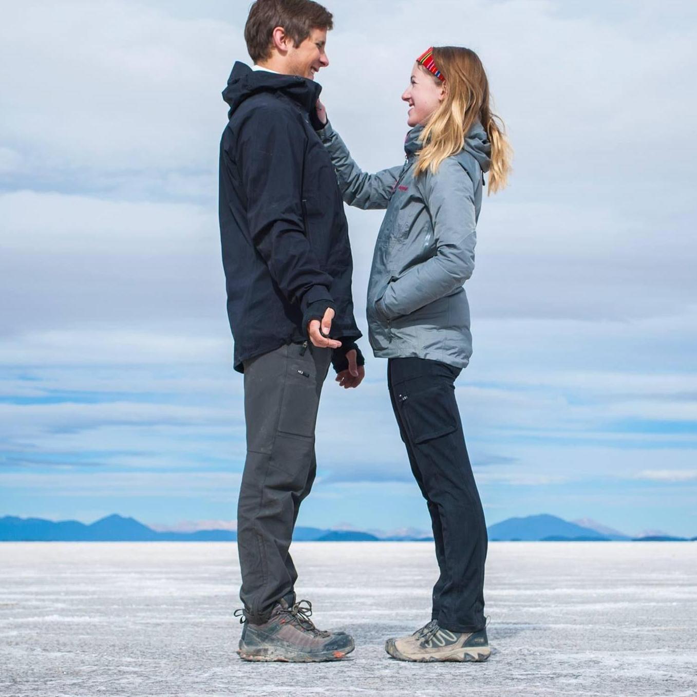 We studied abroad in Chile and were lucky enough to visit Bolivia, Peru, and Argentina while living in South America.