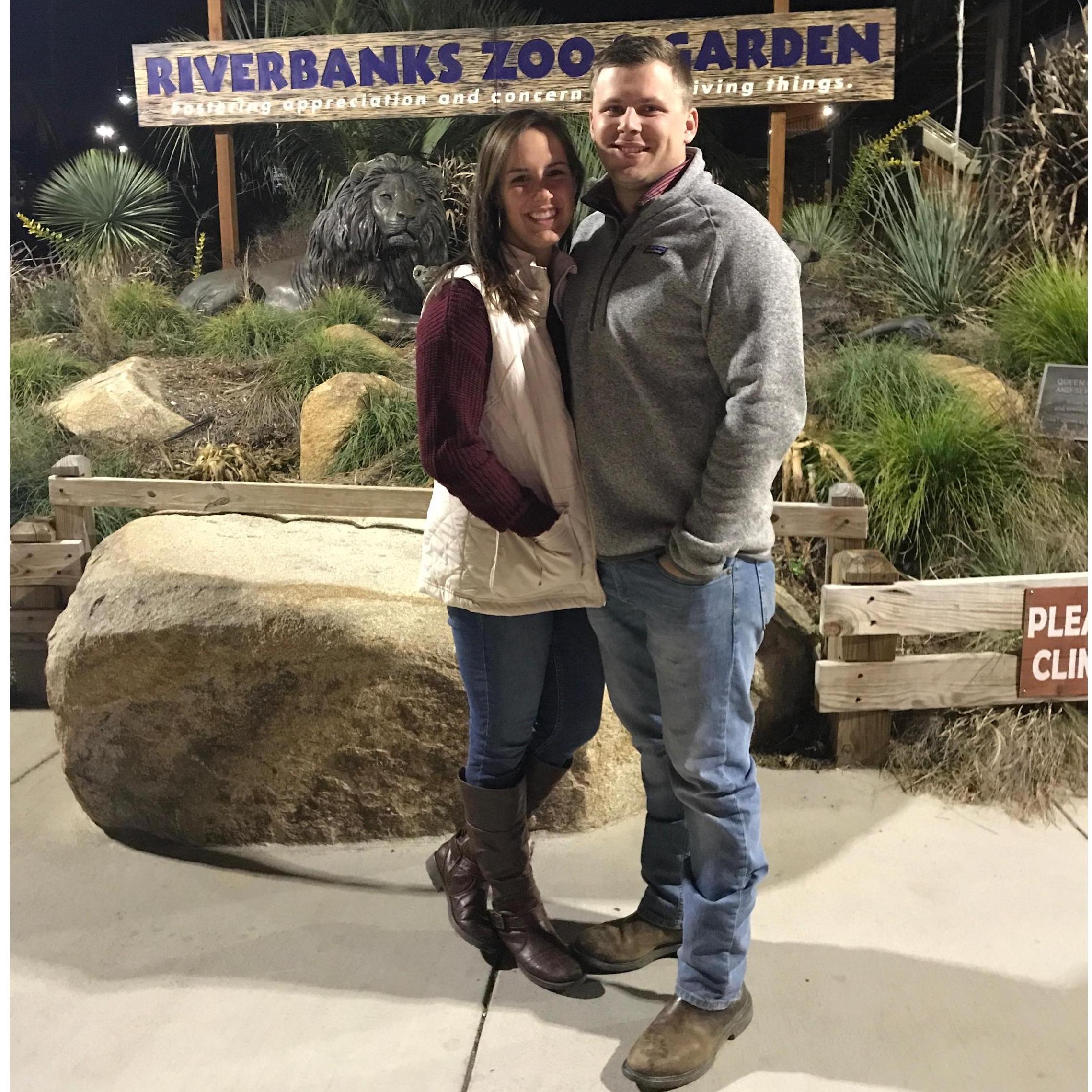 Our first date