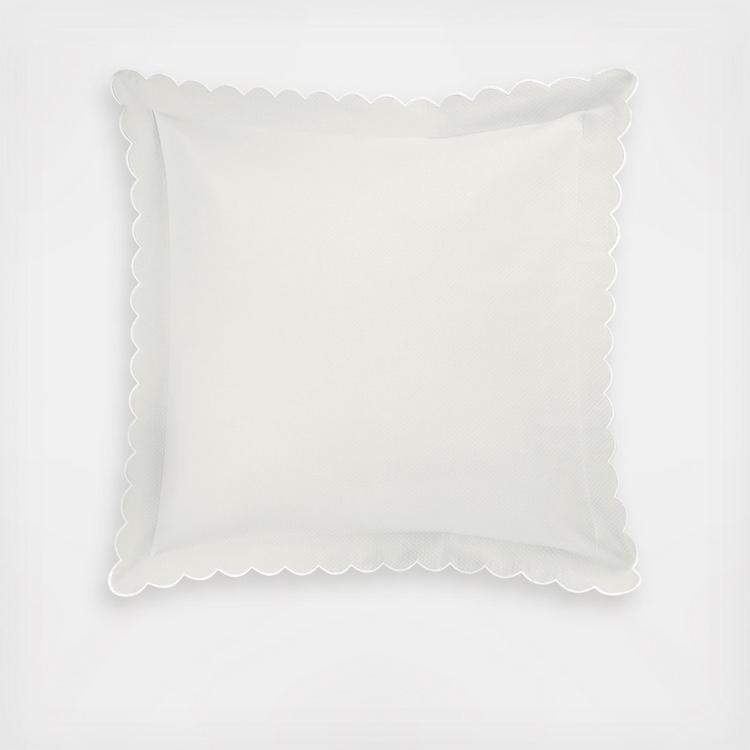 Diamond Pique Euro Sham