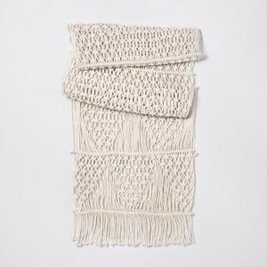 Cream Macramé Table Runner - Opalhouse™
