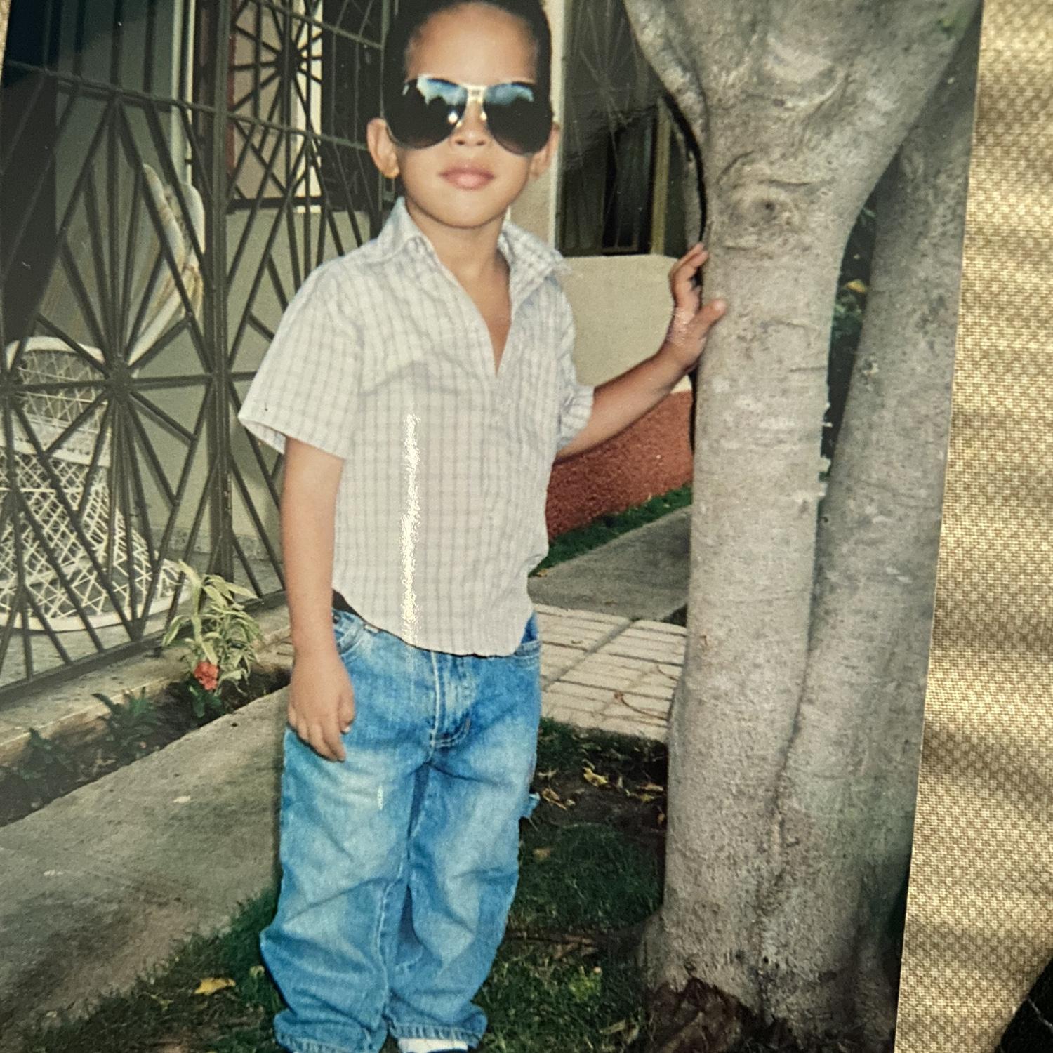 Damian cuando chiquito