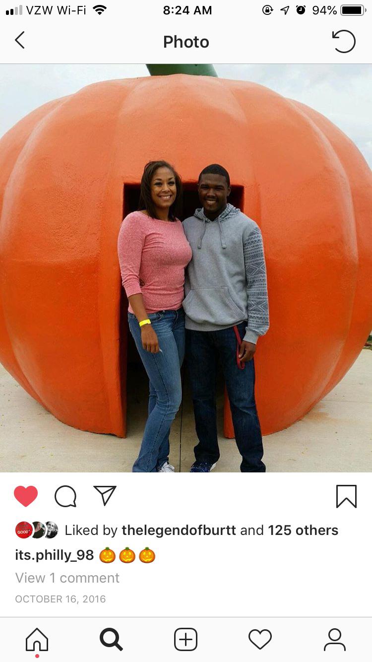 Our first “real” date back in 2016, also the day Philip first met my family!