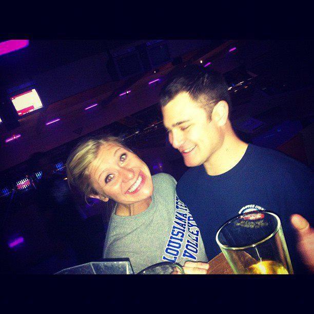 friday nights at the bowling alley in Woodland.