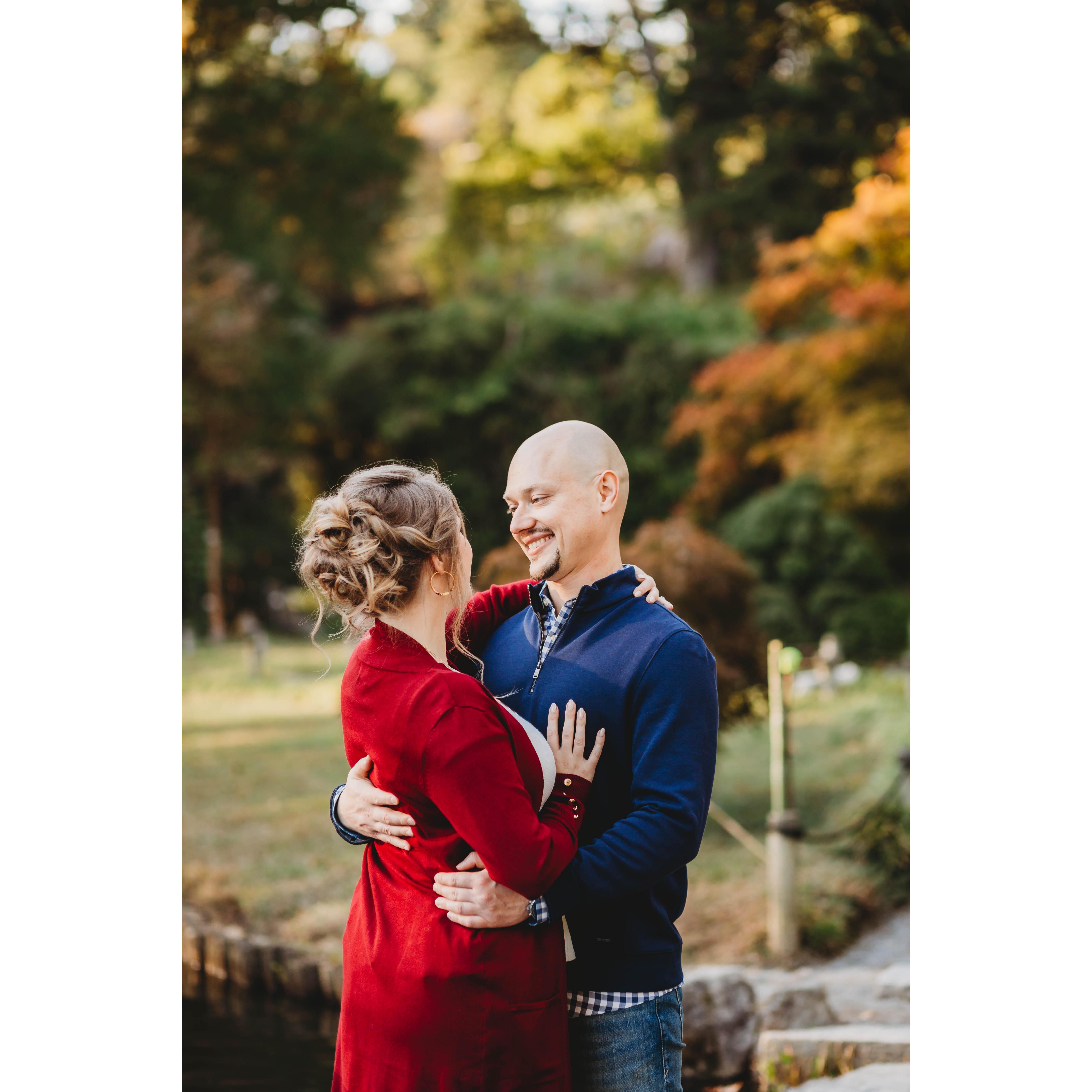 We had so much fun during our engagement shoot!