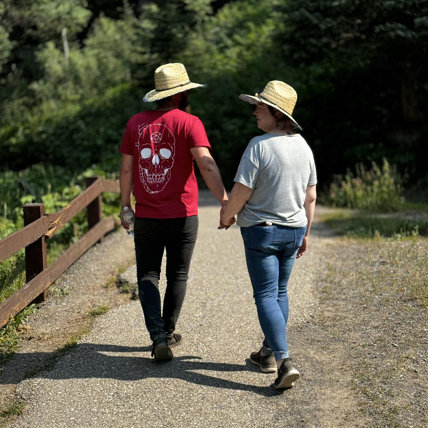 This picture was taken by our Daughter Kathrine during a walk during our 2024 camping trip.