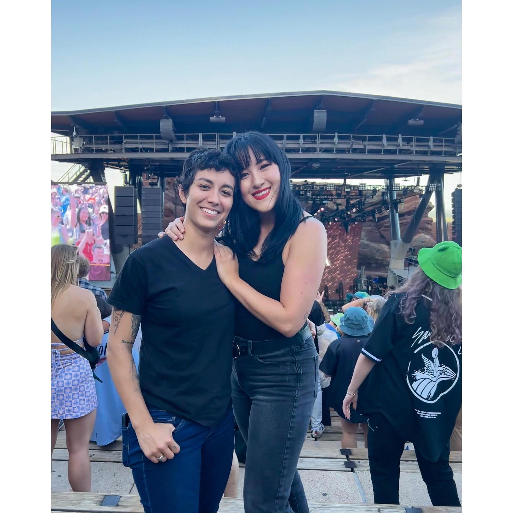 First time at Red Rocks