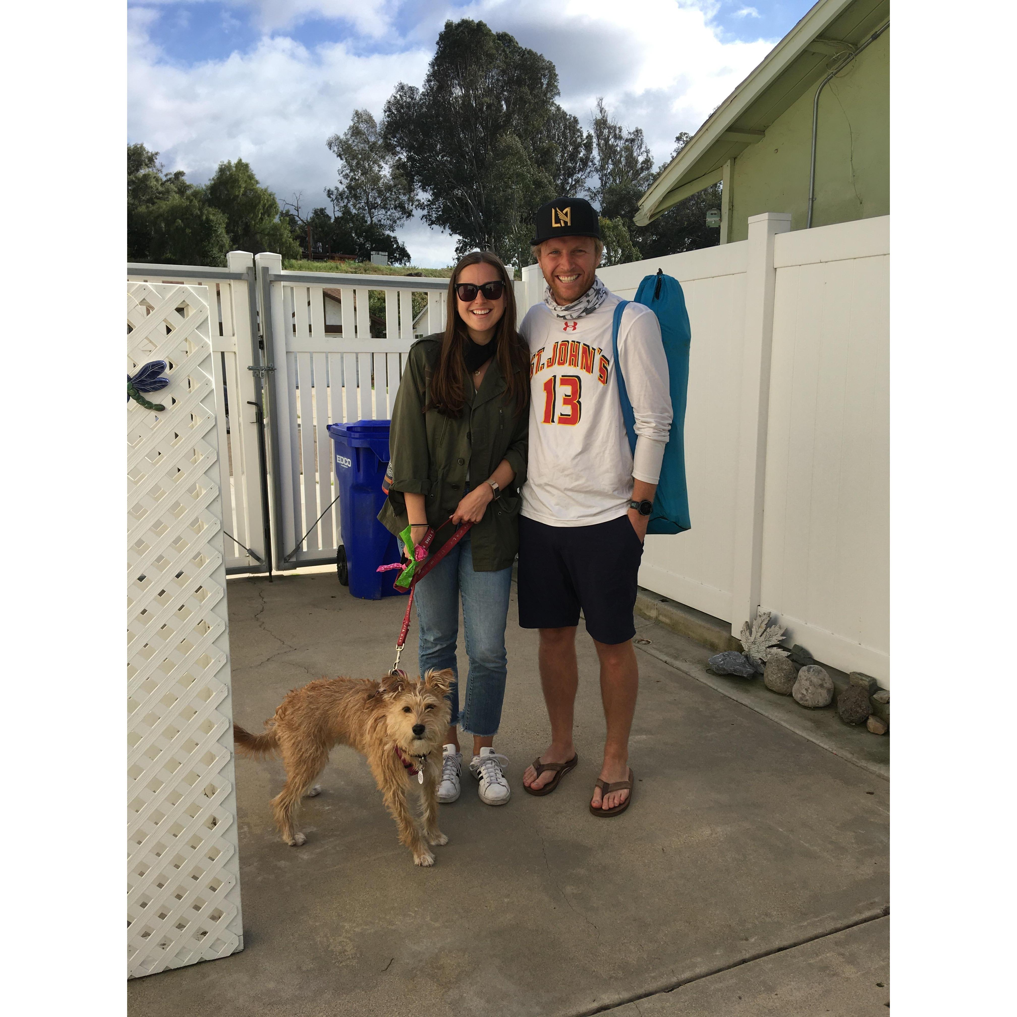 First family photo, May 2020