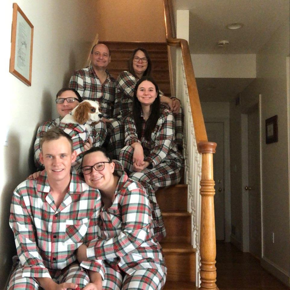 Christmas with Erika's family!