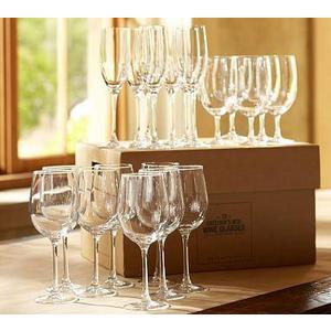 Caterers Box Wine Glasses, Set of 12 (Flutes)
