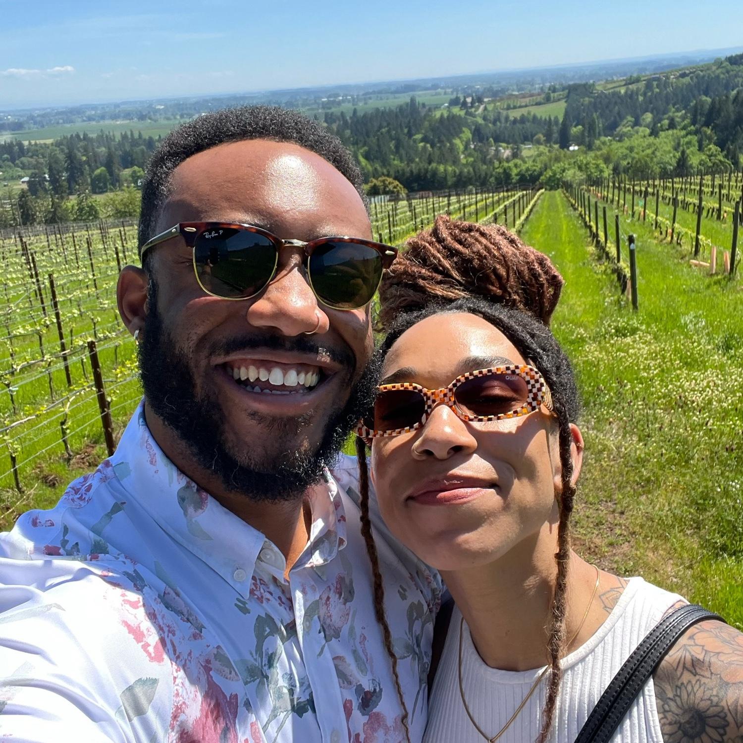 Wine tasting in Oregon!