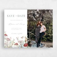 White Wedding Save the Date - Eden Photo