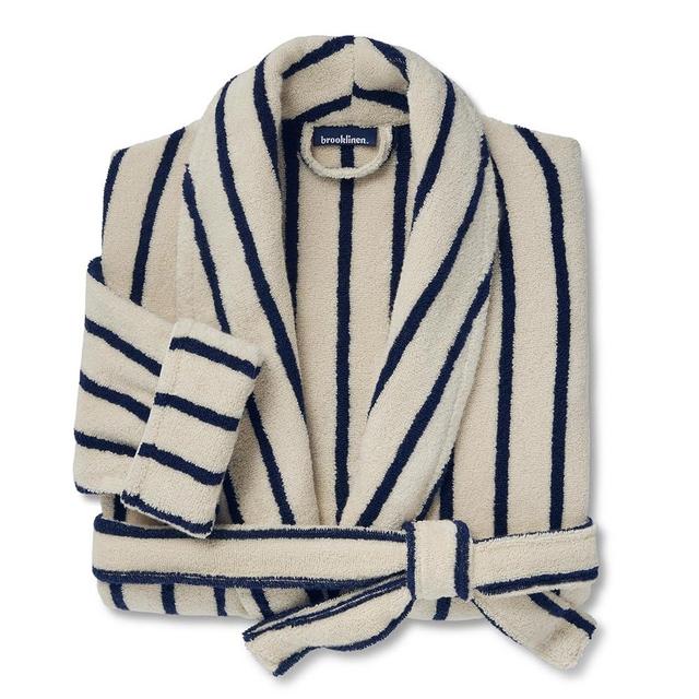 Brooklinen Luxury Cotton Bath Robe, Ultra Soft, Adjustable & Machine Washable – Premium Turkish Plush Robes for Women & Men