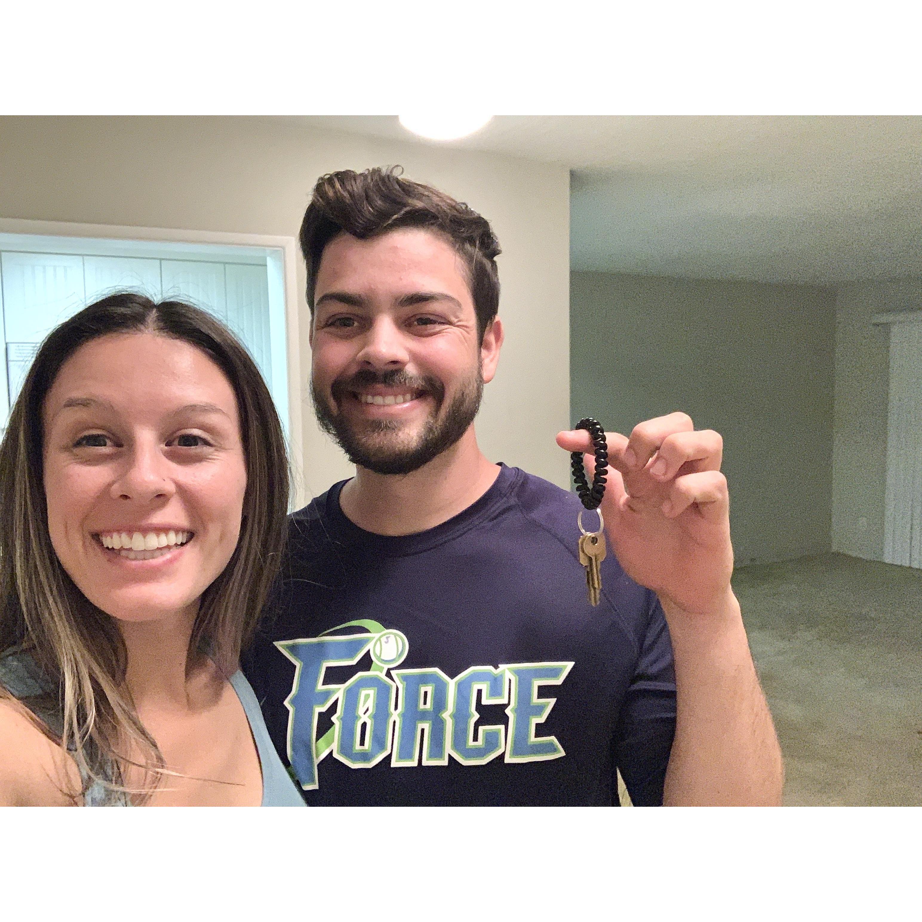 June 19th, 2020: Officially owners of our first home! Let the remodeling begin!